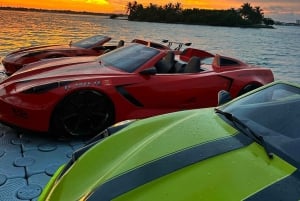 Miami JetCar: Leie av vannjetbil | 1 time | 300$ betales ved innsjekking