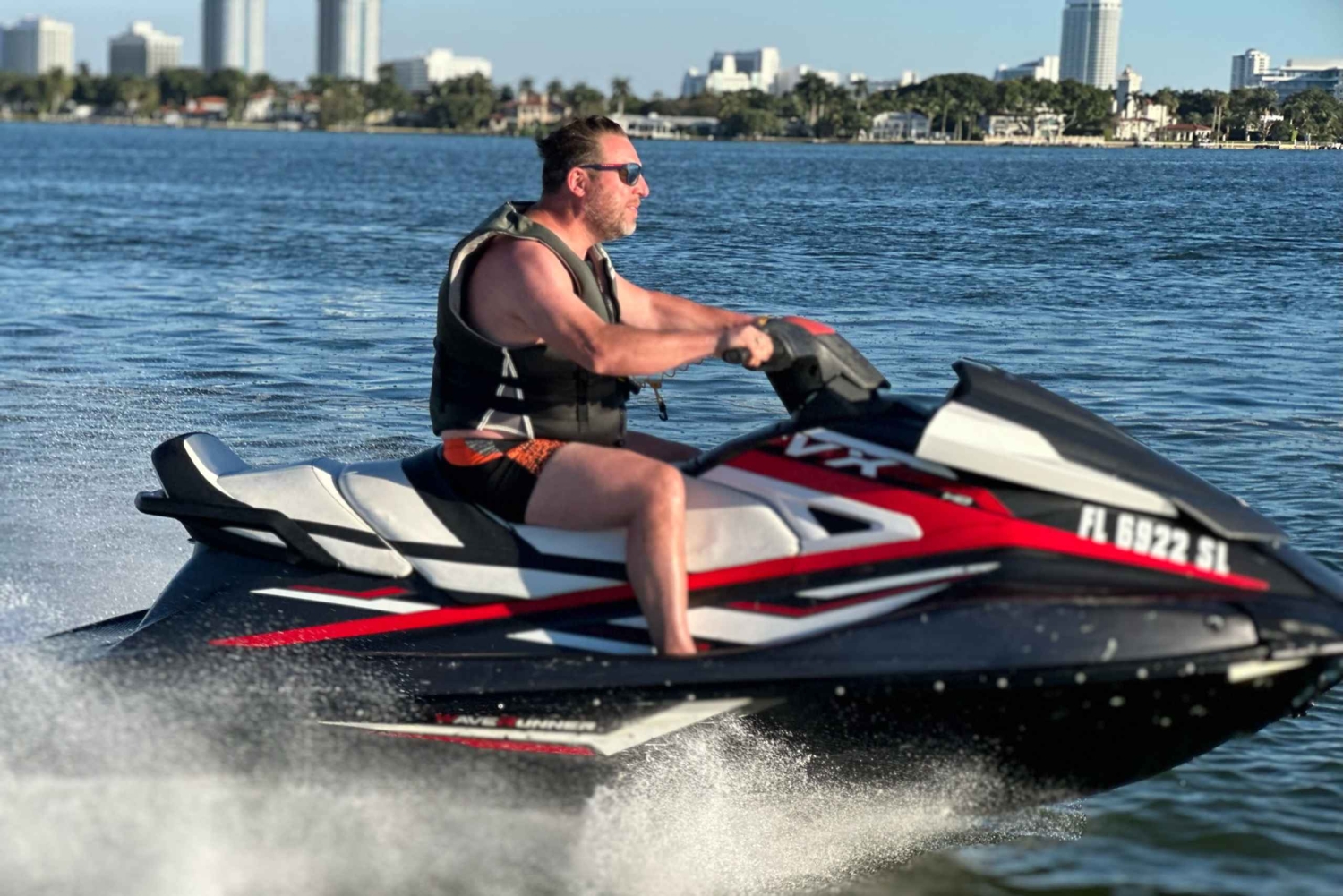 Miami: Jet Ski Adventure with Boat Ride at North Bay Village
