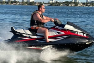 Miami: Jet Ski Adventure with Boat Ride at North Bay Village