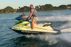 Miami: Jet Ski Adventure with Boat Ride at North Bay Village