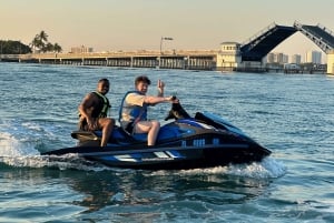 Miami: Jet Ski Adventure with Boat Ride at North Bay Village