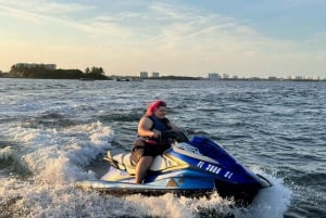 Miami: Aventura en moto acuática con paseo en barco en North Bay Village