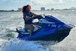 Miami: Aventura de Jet Ski com passeio de barco em North Bay Village