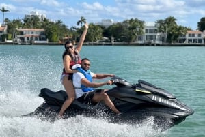 Miami: Aventura en moto acuática con paseo en barco en North Bay Village