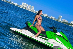 Alquiler de motos acuáticas en Miami Beach + barco