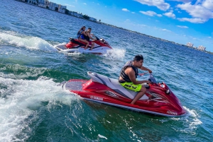 Alquiler de motos acuáticas en Miami Beach + barco