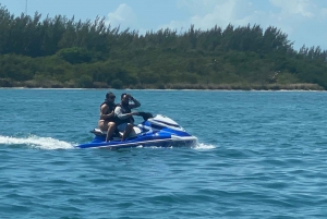 Miami: Biscayne Bay 1-hour Jet Skiing and Pontoon Boat Ride
