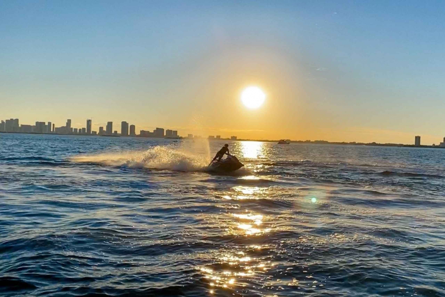 Miami: Jet Ski and Coastal Pontoon Boat Ride
