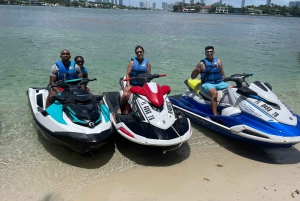 Miami: Jet Ski and Coastal Pontoon Boat Ride