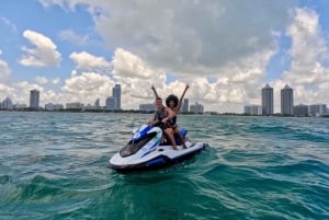 Miami: Vesiskootterilla ratsastaminen South Beachiltä