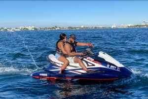 Miami : Aventure en jet-ski + tour en bateau complémentaire