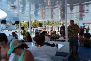 Miami: Key West-bådtur med valgfri snorkling og åben bar
