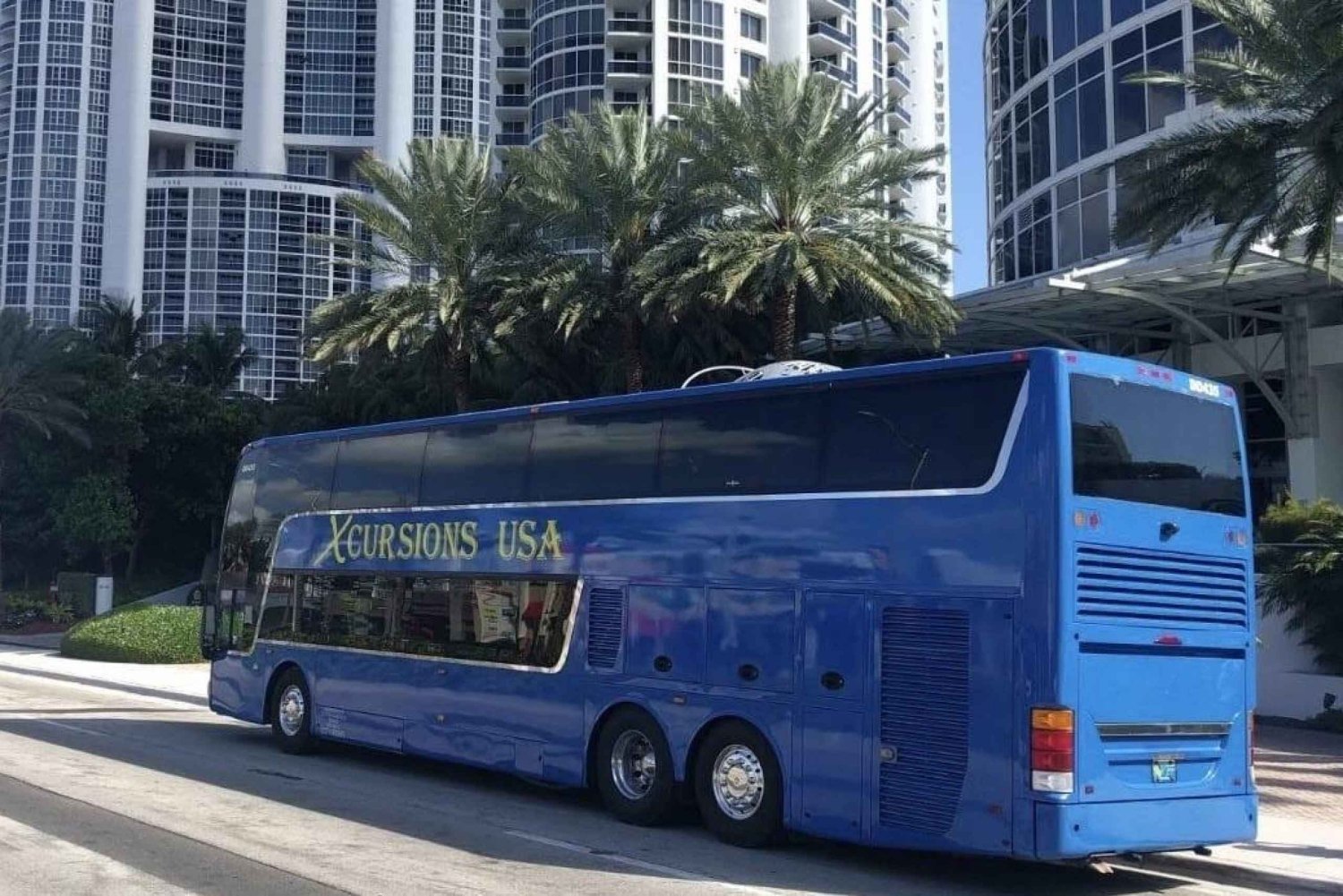 Miami ja Key West: West West: Yhdensuuntainen bussikuljetus moottoribussilla
