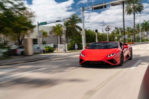 Miami: Lamborghini Huracán Ultimate Driving Tour Experience