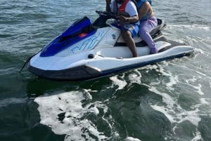 Miami: Passeio de Jetski em Miami Beach com barco e bebidas