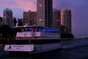 Miami: New Year's Eve Ferry Cruise With Open Bar and Snacks