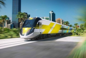 Miami or Ft Lauderdale: Train Transfer to Orlando Airport