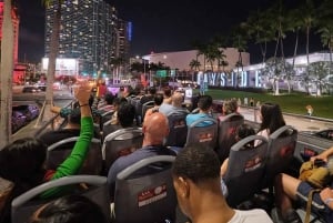 Miami by Night: City and Beach Lights Panoramic Tour