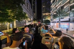 Miami bei Nacht: Panoramatour durch die Stadt und die Lichter des Strandes