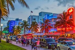 Miami på natten: Panoramaturné med stadsvandring och strandljus