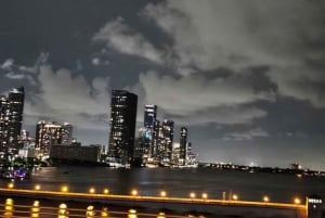 Miami bij nacht: Panoramische Tour door de stad en de lichten van het strand