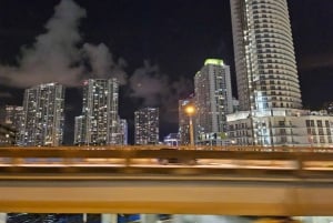 Miami bij nacht: Panoramische Tour door de stad en de lichten van het strand