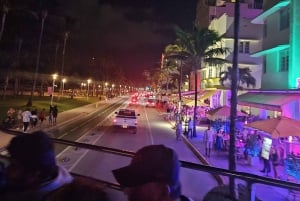 Miami bij nacht: Panoramische Tour door de stad en de lichten van het strand