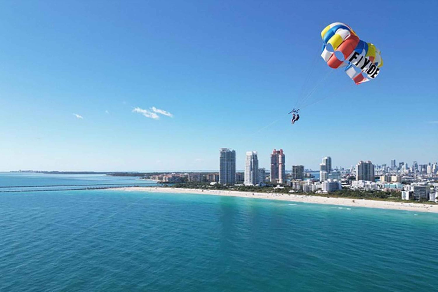 Miami: Aventura en Parasailing con Paquete Fotográfico opcional