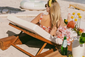 Miami: Privat strandlounge och picknickuppsättning