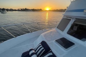 Miami: Privat middagskrydstogt for 2 på en yacht.