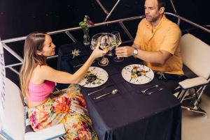 Miami: Private Dinner-Kreuzfahrt für 2 Personen auf einer Jacht.