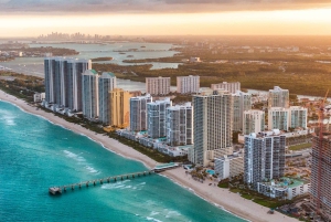 Miami: Tour privato in aereo di lusso con champagne