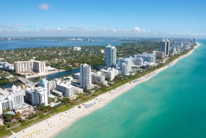 Miami: Tour privato in aereo di lusso con champagne