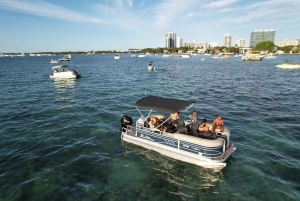 Miami: Private Pontoon Boat Rental on Hallandale