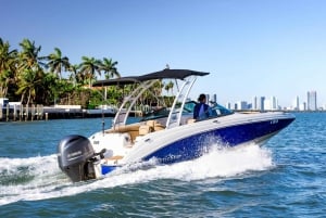 Miami: Passeio turístico de barco particular sob medida