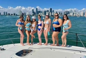 Miami: Prywatny czarter jachtów z drinkami