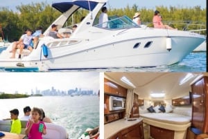 Miami: Privater Yachtcharter mit optionalem Jet Ski Verleih