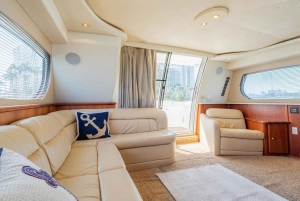 Miami: Privat yacht med kaptein 48 fots båt