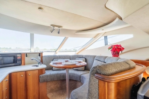 Miami: Privat yacht med kaptein 48 fots båt