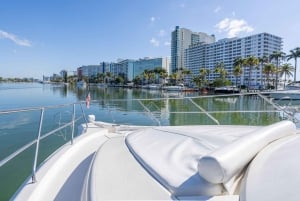 Miami: Privat yacht med kaptein 48 fots båt