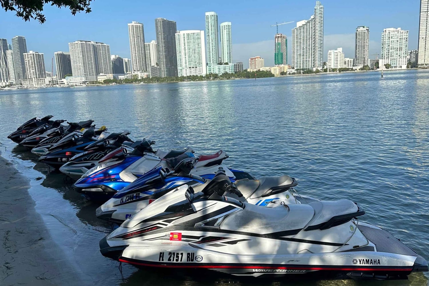 Miami: Zee Avontuur! Jetski verhuur+30min rondvaart inbegrepen