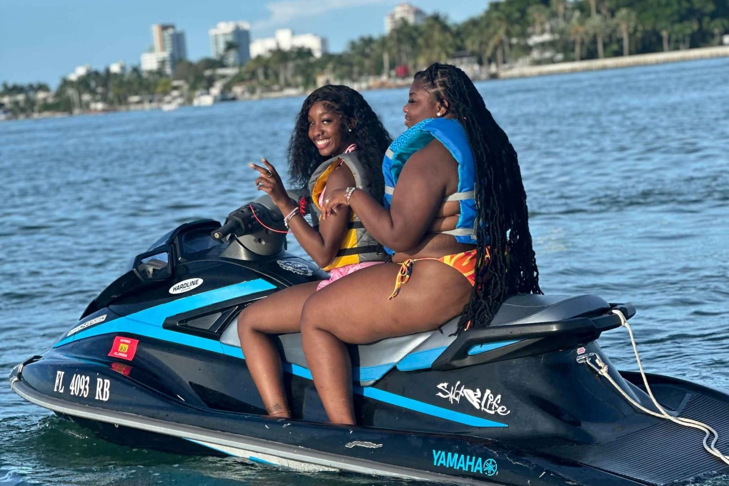 Miami: Zee Avontuur! Jetski verhuur+30min rondvaart inbegrepen