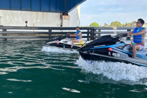 Miami : Aventure en mer ! Location de Jetski+30min tour en bateau inclus