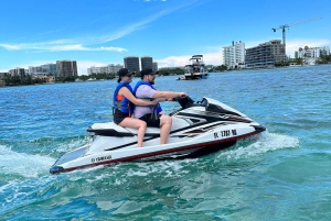 Miami: Avventura in mare! Noleggio Jetski+30min tour in barca incluso