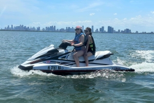 Miami: Zee Avontuur! Jetski verhuur+30min rondvaart inbegrepen