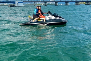 Miami: Zee Avontuur! Jetski verhuur+30min rondvaart inbegrepen