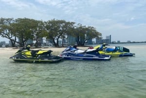 Miami: Zee Avontuur! Jetski verhuur+30min rondvaart inbegrepen