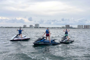 Miami: Zee Avontuur! Jetski verhuur+30min rondvaart inbegrepen