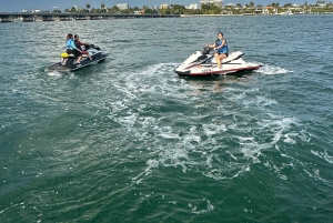 Miami: Zee Avontuur! Jetski verhuur+30min rondvaart inbegrepen