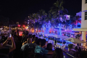 Miami: Tour panoramico in autobus notturno a cielo aperto con guida in carne e ossa